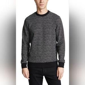 MENS THEORY HERRINGBONE SWEATSHIRT. XL